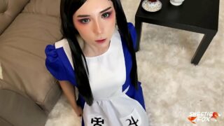 Alice in Wonderland cosplayer getting pounded by the Mad Hatter